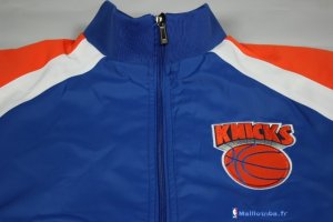 Survetement NBA Pas Cher New York Knicks Bleu Orange