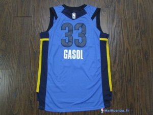 Maillot NBA Pas Cher Memphis Grizzlies Pau Gasol 33 Bleu Statement 2017/18