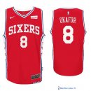 Maillot NBA Pas Cher Philadelphia Sixers Jahlil Okafor 8 Rouge 2017/18