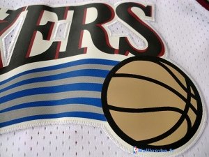 Maillot NBA Pas Cher Philadelphia Sixers Allen Iverson 3 Retro Blanc