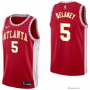 Maillot NBA Pas Cher Atlanta Hawks Malcolm Delaney 5 Retro Rouge 2017/18