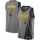 Indiana Pacers Victor Oladipo Nike Gray City Edition Swingman Jersey