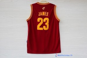 Maillot NBA Pas Cher Cleveland Cavaliers LeBron James 23 Rouge