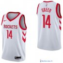 Maillot NBA Pas Cher Houston Rockets Gerald Green 14 Blanc Association 2017/18