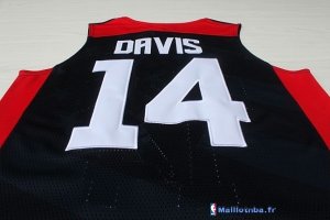 Maillot NBA Pas Cher USA 2012 Anthony Davis 14 Noir