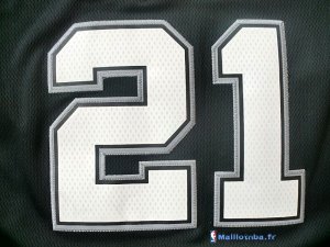 Maillot NBA Pas Cher San Antonio Spurs Tim Duncan 21 Noir