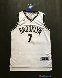 Maillot NBA Pas Cher Brooklyn Nets Jeremy Lin 7 Blanc