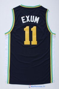 Maillot NBA Pas Cher Utah Jazz Dante Exum 11 Bleu