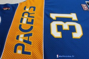 Maillot NBA Pas Cher Indiana Pacers Reggie Miller 31 Bleu