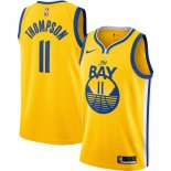 Golden State Warriors Klay Thompson Nike Gold Finished Swingman Jersey - Statement Edition