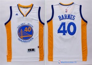 Maillot NBA Pas Cher Golden State Warriors Harrison Barnes 40 Blanc