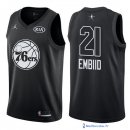 Maillot NBA Pas Cher NBA All Star 2018 Joel Embiid 21 Noir