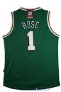 Maillot NBA Pas Cher Chicago Bulls Derrick Rose 1 Vert Blanc