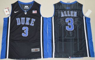 Maillot NCAA Pas Cher Duke Garyson Allen 3 Noir