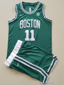 Maillot NBA Pas Cher Boston Celtics Junior Kyrie Irving 11 Ensemble Complet Vert