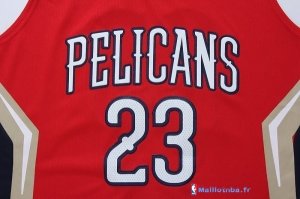 Maillot NBA Pas Cher New Orleans Pelicans Anthony Davis 23 Rouge MC