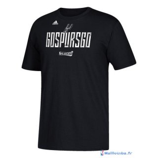 T-Shirt NBA Pas Cher 2017 Playoffs Slogan San Antonio Spurs