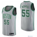 Maillot NBA Pas Cher Boston Celtics Greg Monroe 55 Nike Gris Ville 2017/18