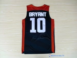 Maillot NBA Pas Cher USA 2012 Bryant 10 Noir