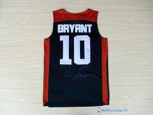 Maillot NBA Pas Cher USA 2012 Bryant 10 Noir