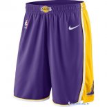 Pantalon NBA Pas Cher Los Angeles Lakers Nike Purpura