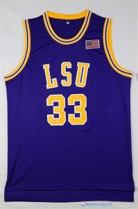 Maillot NCAA Pas Cher LSU Shaquille O'Neal 33 Pourpre