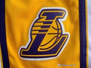 Pantalon NBA Pas Cher Los Angeles Lakers Blanc 01