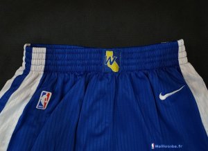 Pantalon NBA Pas Cher Golden State Warriors Nike Bleu