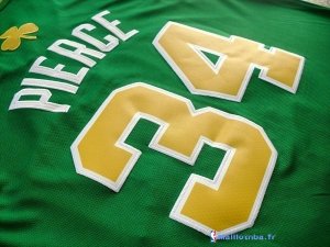 Maillot NBA Pas Cher Boston Celtics Paul Pierce 34 Vert Or