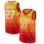 Utah Jazz Rudy Gobert Nike Gold 2019/20 Finished Swingman Jersey Jersey – City Edition