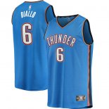 Oklahoma City Thunder Hamidou Diallo Fanatics Branded Blue Fast Break Player Jersey - Icon Edition