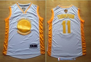 Maillot NBA Pas Cher Golden State Warriors Klay Thompson 11 Or