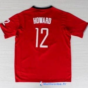 Maillot NBA Pas Cher Noël Houston Rockets Rouge Howard 12