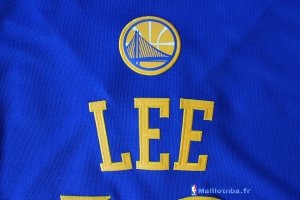 Maillot NBA Pas Cher Golden State Warriors David Lee 10 Bleu