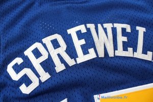 Maillot NBA Pas Cher Golden State Warriors Latrell Sprewell 15 Bleu