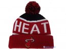 Tricoter un Bonnet NBA 2017 Miami Heat Rouge Blanc Noir 2