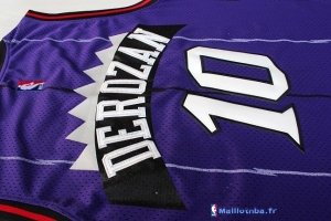 Maillot NBA Pas Cher Toronto Raptors Demar DeRozan 10 Retro Pourpre