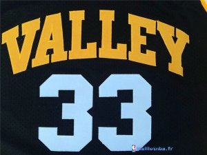 Maillot NCAA Pas Cher Springs Valley Larry Bird 33 Noir