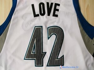 Maillot NBA Pas Cher Minnesota Timberwolves Kevin Love 42 Blanc