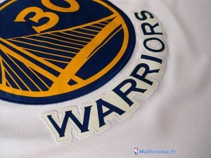 Maillot NBA Pas Cher Golden State Warriors Stephen Curry 30 Blanc