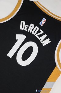 Maillot NBA Pas Cher Toronto Raptors Junior Demar DeRozan 10 Noir