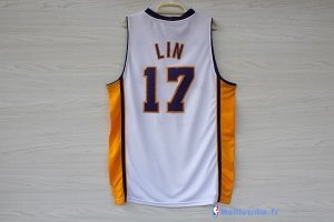 Maillot NBA Pas Cher Los Angeles Lakers Jeremy Lin 17 Blanc