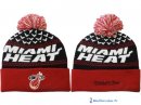 Tricoter un Bonnet NBA 2017 Miami Heat Rouge Blanc Noir 8