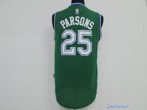 Maillot NBA Pas Cher Dallas Mavericks Chandler Parsons 25 Vert