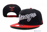 Bonnet NBA Chicago Bulls 2016 Noir Rouge 6