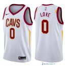Maillot NBA Pas Cher Cleveland Cavaliers Kevin Love 0 Blanc Association 2017/18