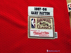 Maillot NBA Pas Cher Seattle Supersonics Gary Payton 20 Retro Rouge