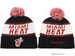 Tricoter un Bonnet NBA 2017 Miami Heat Rouge Blanc Noir 10
