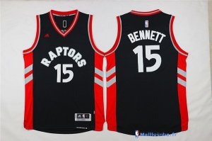 Maillot NBA Pas Cher Toronto Raptors Anthony Bennett 15 Noir