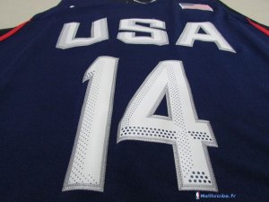 Maillot NBA Pas Cher USA 2016 Draymond Green 14 Bleu